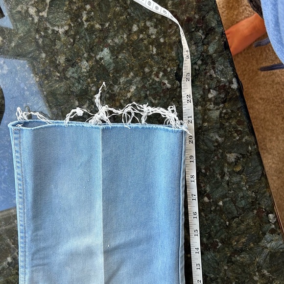 Vintage Wrangler cut off jeans. Light wash. 38 waist. 80’s cowboy. American - Picture 12 of 12